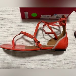 Valentino Love Latch Sandal Coral MARP $975